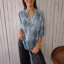Load image into Gallery viewer, Casual Pockets Pleated Blouses