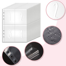 Load image into Gallery viewer, 100 Envelope Saving Challenge Binder with Lock