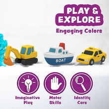 Load image into Gallery viewer, Kids’ Bath Toys – Fun Transportation Vehicles