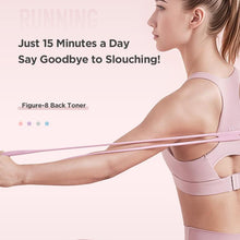 Load image into Gallery viewer, 8-Shaped Silicone Resistance Band with Massage Grip