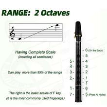Load image into Gallery viewer, Key of C Two Octave Range Pocket Travel Saxphone