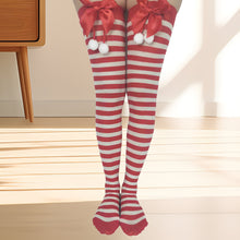 Load image into Gallery viewer, Christmas Thigh High Stockings