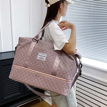 Load image into Gallery viewer, Diamond Grid Dry And Wet Separation Bag