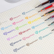 Load image into Gallery viewer, Three-Color Retractable Gel Pen