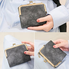 Load image into Gallery viewer, Mini Fashion Ladies Square Short Wallet