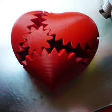 Load image into Gallery viewer, 3D Printed Heart Gears