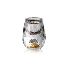 Load image into Gallery viewer, 3D Gläser med glass av isbreer Whiskyglass i krystallgullfolie