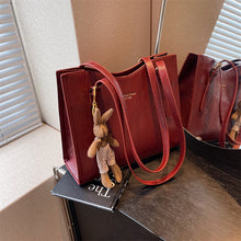 Load image into Gallery viewer, Women&#39;s Minimalist Zipper Tote Bag