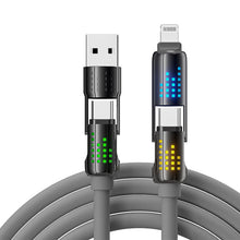 Load image into Gallery viewer, 240W 4-i-1 USB-C hurtigladekabel
