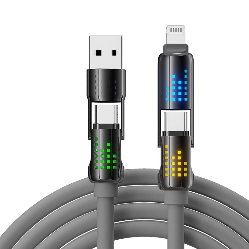 240W 4-i-1 USB-C hurtigladekabel