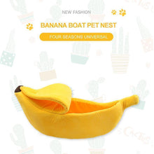 Load image into Gallery viewer, Banana Pet Bed