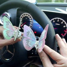 Load image into Gallery viewer, Embroidery Fragrance Butterfly Car Decoration