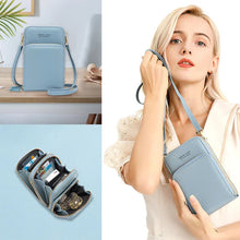 Load image into Gallery viewer, Liten Crossbody-veske i skinn