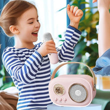 Load image into Gallery viewer, Portable Bluetooth Speaker with Wireless Microphone