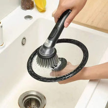Load image into Gallery viewer, Multifunctional Long Handle Pressing Cleaning Brush