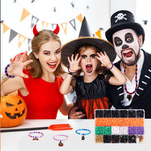 Load image into Gallery viewer, Halloween Themed Beads Bracelet
