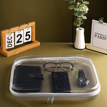 Load image into Gallery viewer, Double Zippered Hard Pouch