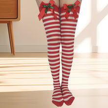 Load image into Gallery viewer, Christmas Thigh High Stockings
