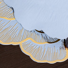 Load image into Gallery viewer, Hollow Out Flower Design Round Placemat Set