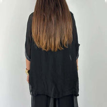 Load image into Gallery viewer, Summer Chiffon Sequined Casual Suit For Women