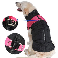 Load image into Gallery viewer, Dog Winter Warm Clothes Zipper Dog Vest