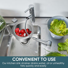 Load image into Gallery viewer, Stainless Steel Swan Sink Strainer Basket