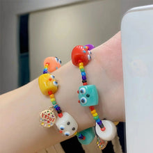 Load image into Gallery viewer, Cartoon Colorful Lucky Beaded Bracelet