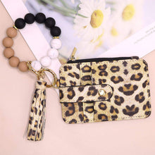 Load image into Gallery viewer, Stylish Card Holder With Silicone Bead Bracelet