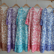 Load image into Gallery viewer, V-neck Summer Bohemian Dress