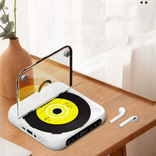 Load image into Gallery viewer, Bærbar Bluetooth-kompatibel CD-spiller