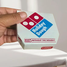 Load image into Gallery viewer, Mini Holiday Pizza Dough Money Holder