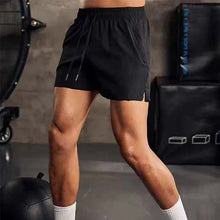 Load image into Gallery viewer, Men&#39;s Plain Solid Color Drawstring Pocket Shorts