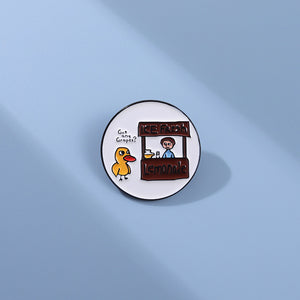 Cute Duck Brooch