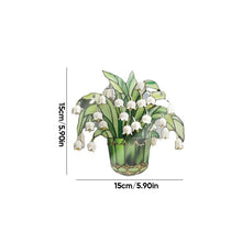 Load image into Gallery viewer, Lily Of Valley Suncatcher