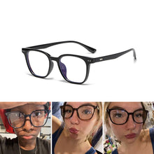 Load image into Gallery viewer, Anti-Blue Light Square Frame Eyeglasses