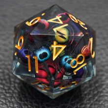 Load image into Gallery viewer, Eye Liquid Core Dice Set