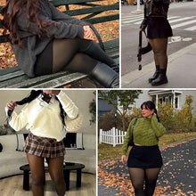 Load image into Gallery viewer, Fleece Lined Winter Tights for Women