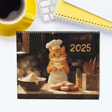 Load image into Gallery viewer, Cooking Cats Calendar 2025
