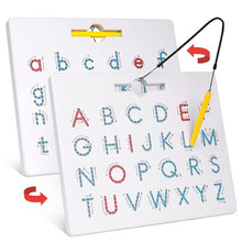Load image into Gallery viewer, 2-in-1 Double Sided Magnetic Alphabet Edition