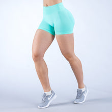 Load image into Gallery viewer, Women&#39;s Solid High Waist Sports Shorts