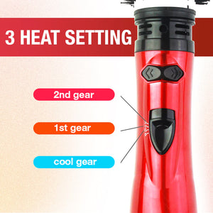 3-in-1 Hot Air Styler and Rotating Hair Dryer