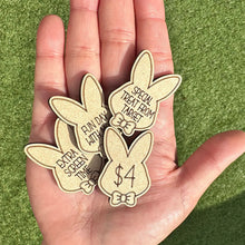Load image into Gallery viewer, Easter Egg Stuffing Wooden Rabbit Token