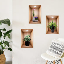 Load image into Gallery viewer, Plant And Flower 3D Effect Simulation Wall Painting