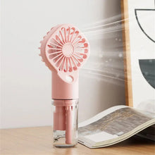 Load image into Gallery viewer, Handheld Mini Mist Fan