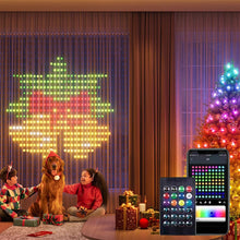 Load image into Gallery viewer, Color Waves LED Curtain Sync Lights