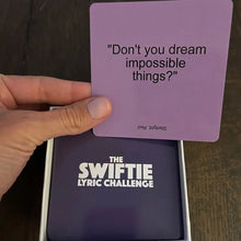 Load image into Gallery viewer, The Swiftie Lyric Challenge Card Game