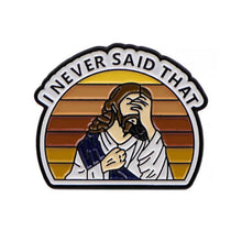 Load image into Gallery viewer, Interesting Jesus Brooch