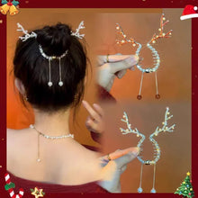 Load image into Gallery viewer, Rhinestone Tassel Ponytail Hair Claw