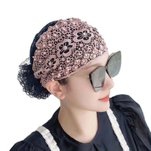 Load image into Gallery viewer, Women&#39;s Floral Lace Headwrap