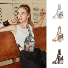 Load image into Gallery viewer, Transparent PVC Shoulder Bag
